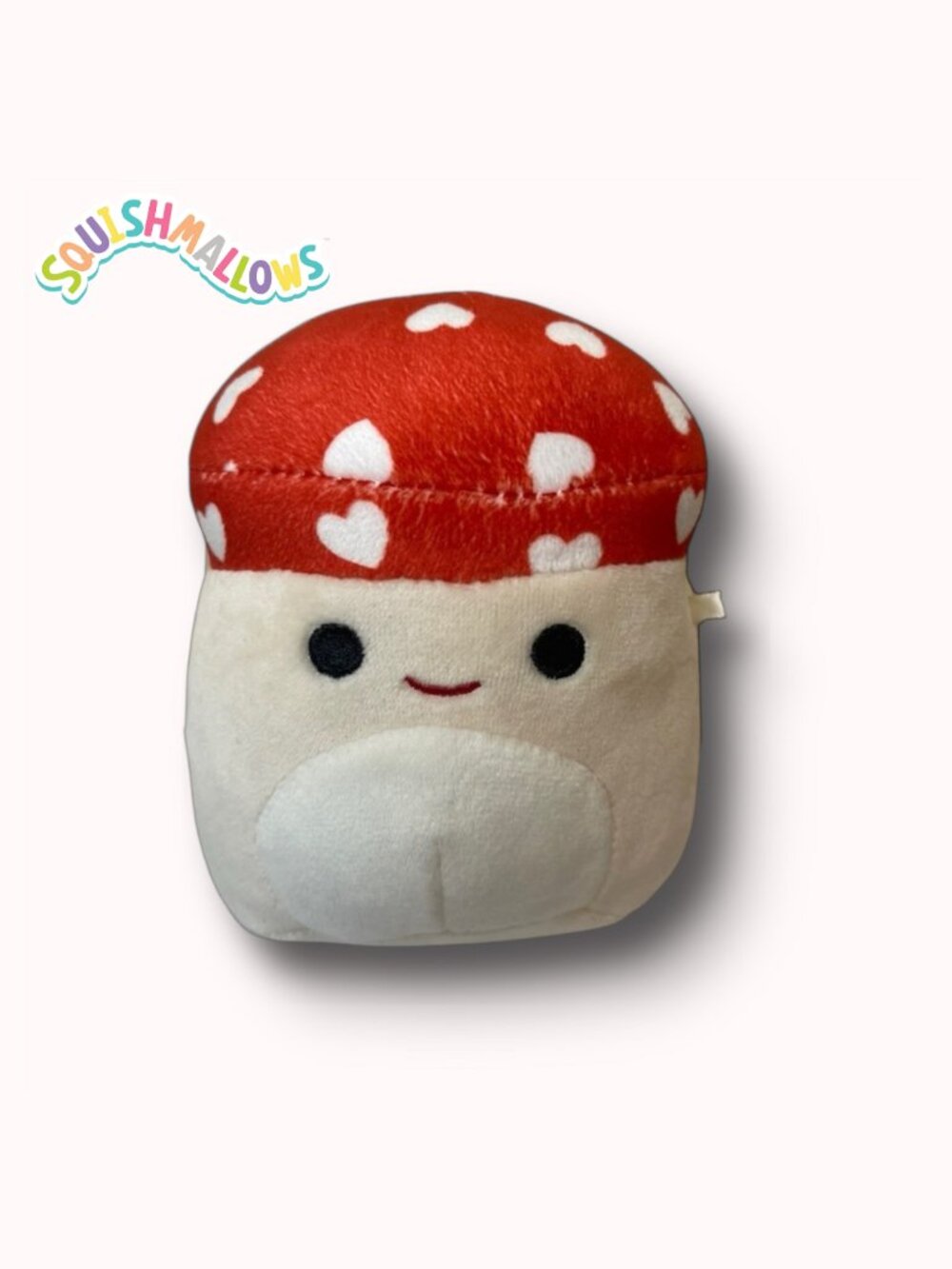 NWT 4.5” Malcolm the mushroom Valentine's Squishmallow